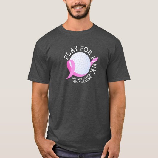 Spiel für rosa Brustkrebs | SHIRT (Vorderseite)