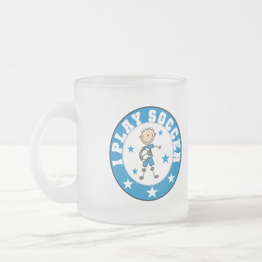 Spiel-Fußball-T-Shirts und Geschenke des Jungen-I Mattglastasse (Links)