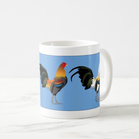 Spiel-Geflügel-Tasse Oxfords alte englische Kaffeetasse (VorderseiteRechts)