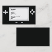 Spiel - Geschäft Visitenkarte (Vorne/Hinten)