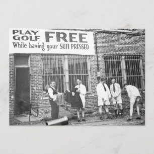 Spiel-Golf frei (beim Lassen Ihres Anzugs drücken) Einladung
