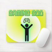 Spiel-Gott Mousepad (Mit Mouse)