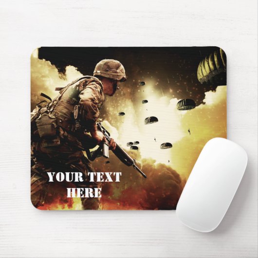 Spiel-Grundkampf-Soldat Mousepad (Mit Mouse)