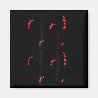 Spiel hart, bete hart, Jugend, Junge, christliches Magnet