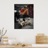 Spiel hart... Beten Sie Hard Poster (Küche)