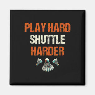 Spiel Hart Shuttle Harter Badminton Magnet