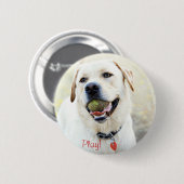 Spiel-Hund Button (Vorne & Hinten)