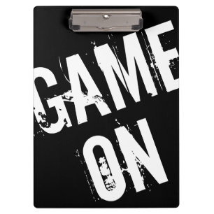 Spiel in der Zwischenablage Klemmbrett