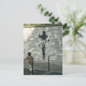 Spiel in Montmartre Postkarte (Stehend Vorderseite)