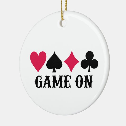 Spiel Keramik Ornament (Links)