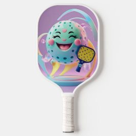 Spiel. Lachen. Gewinnen! - Minimal Kawaii Pickleba Pickleball Schläger