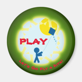 Spiel! Lass uns einen Drachen fliegen gehen! Magne Magnet