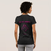 Spiel-Liste - weibliches v2 T-Shirt (Schwarz voll)