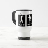 Spiel-LiveLiebe-Golf-Tasse Reisebecher (Vorderseite Links)