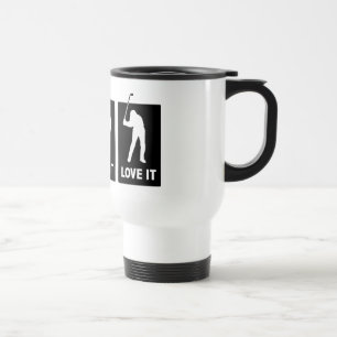 Spiel-LiveLiebe-Golf-Tasse Reisebecher