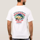 Spiel-Logo "Fischen-Team " T-Shirt (Rückseite)