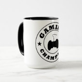 Spiel-Meister Tasse (Vorderseite Links)