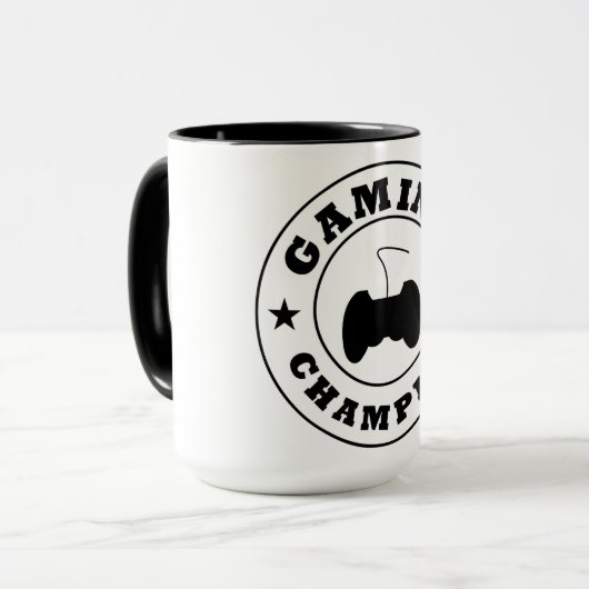 Spiel-Meister Tasse (Vorderseite Links)