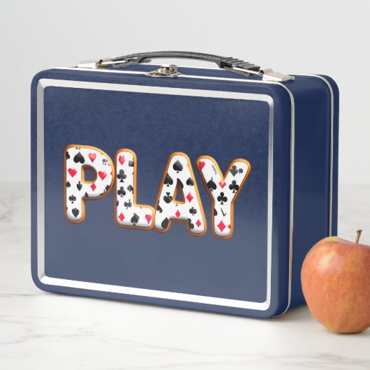 Spiel. Metall Brotdose (Beispiel)