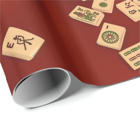 Spiel Milliamperestunde Jongg Geschenkpapier (Rolleneckpunkt)