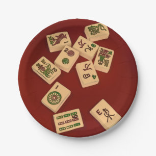 Spiel Milliamperestunde Jongg Pappteller