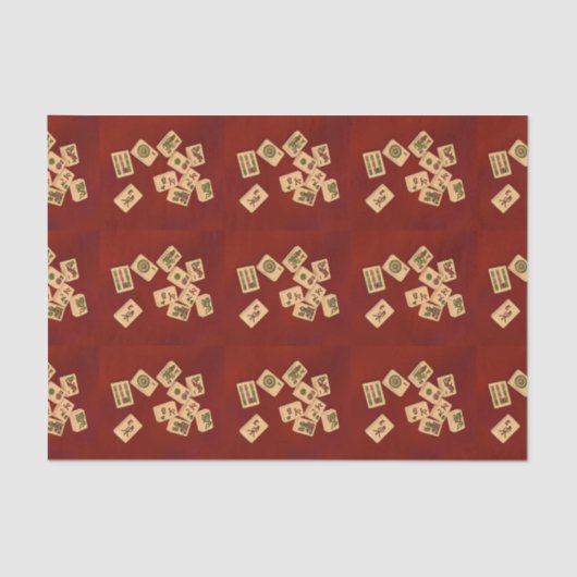 Spiel Milliamperestunde Jongg Seidenpapier (Vorderseite)