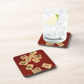 Spiel Milliamperestunde Jongg Untersetzer (Rechte Seite)