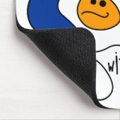 Spiel mit Bakterien Mousepad (Ecke)