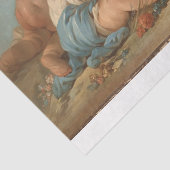 Spiel mit Blume Floral Ephemere Decoupage Seidenpapier (Detail)