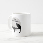 Spiel mit Cat und Mouse Coffee Tasse (Vorderseite Links)