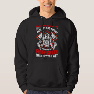 Spiel mit dem Feuerwehrmann Patriotic-US-Feuerwehr Hoodie