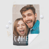 Spiel mit dem Foto der Familie Golfhandtuch (Insitu)
