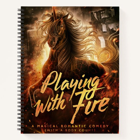 Spiel mit Feuer: Das Journal Notizblock (Vorderseite)