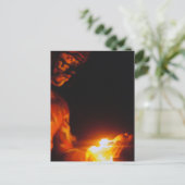 Spiel mit Feuer Postkarte (Stehend Vorderseite)
