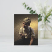 Spiel mit Feuer Postkarte (Stehend Vorderseite)