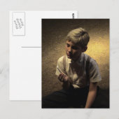 Spiel mit Feuer Postkarte (Vorne/Hinten)