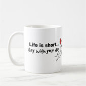 Spiel mit Ihrem Hund Kaffeetasse (Links)