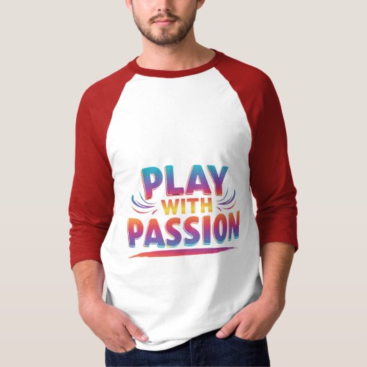 Spiel mit Leidenschaft T-Shirt (Vorderseite)
