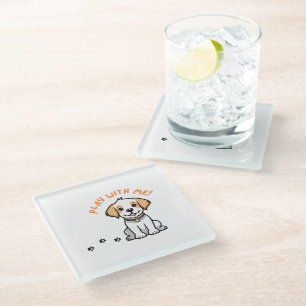 Spiel mit meinem Glass-Untersetzer Glasuntersetzer