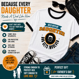 Spiel Mit Meiner Tochter Vater Lustiger Vater T-Shirt