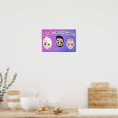 Spiel mit mir Kinderspielzeug Poster (Küche)