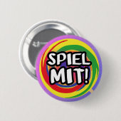 Spiel mit mir Logo BUTTON (Vorne & Hinten)