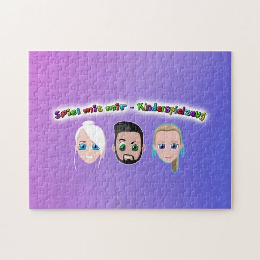 Spiel mit mir Puzzel groß Puzzle (Horizontal)