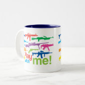 Spiel mit mir Tasse (Vorderseite Links)