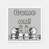 Spiel mit Napkins Serviette (Vorderseite)