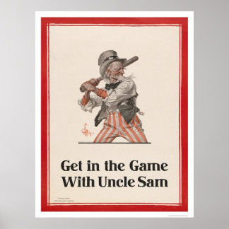 Spiel mit Onkel Sam Poster