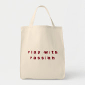 Spiel mit Passion Tote Bag Tragetasche (Vorne)