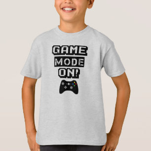 Spiel-Modus lustiger Gamer scherzt Shirt
