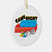 Spiel-Nacht Keramik Ornament (Rechts)