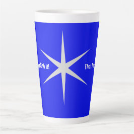 Spiel nicht damit, dieser Teil. Schwarz/Weiß-Samml Milchtasse